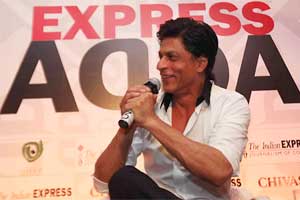 I am going a bit schizophrenic with what Shoaib is saying: Shah Rukh Khan